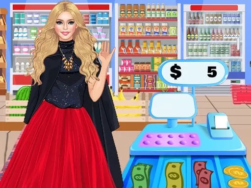 grocery super market games - game thumbnail image