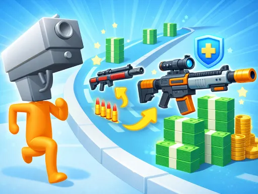 Gun Upgrade Rush - game thumbnail image