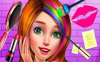 Hair Salon and Dress Up Girl - game thumbnail image