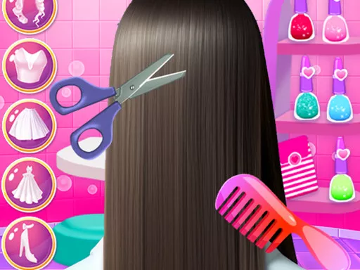 Hair Salon Dress Up Girl - game thumbnail image
