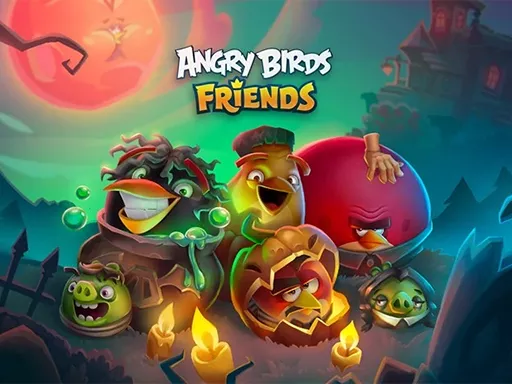 Halloween Angry Birds - game thumbnail image