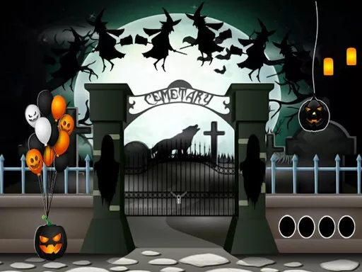 Halloween Cemetery Escape 2 - game thumbnail image