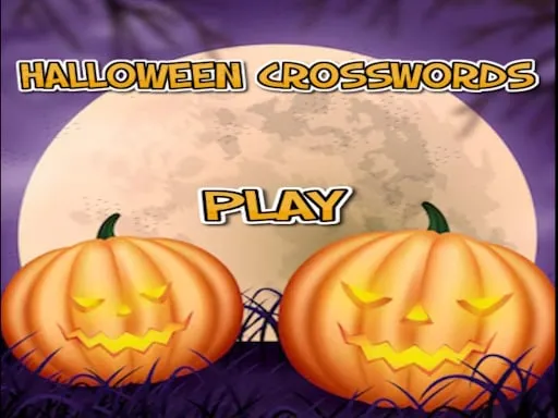 Halloween crosswords HTML5 game thumbnail image