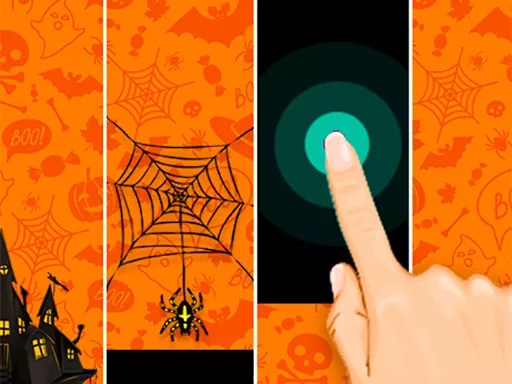 Halloween Magic Tiles - game thumbnail image