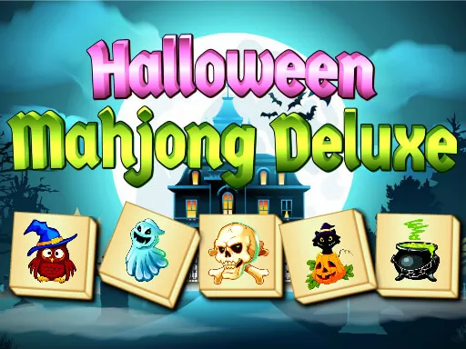 Halloween Mahjong Deluxe - game thumbnail image