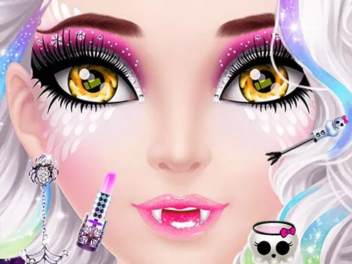 Halloween Makeup Me - game thumbnail image