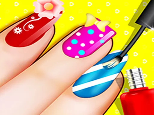 Halloween Nails Saloon Color - game thumbnail image