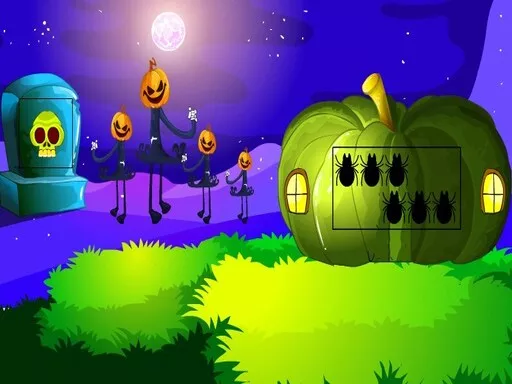 Halloween Pumpkin Forest Escape - game thumbnail image