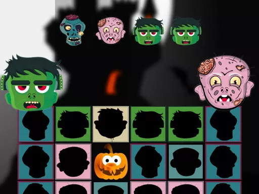 Halloween Scarry Heads - game thumbnail image