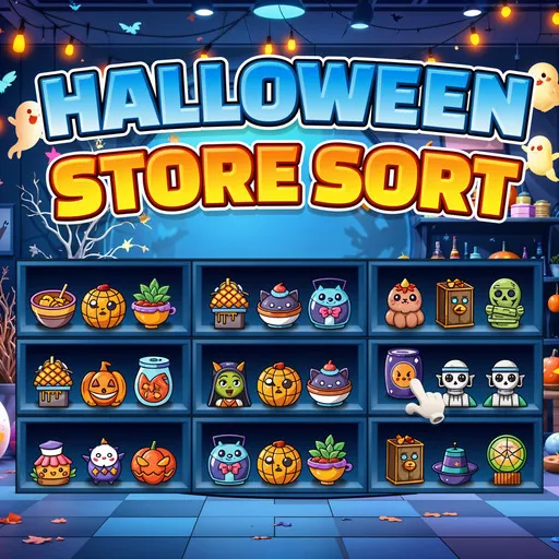 Halloween Store Sort game thumbnail image