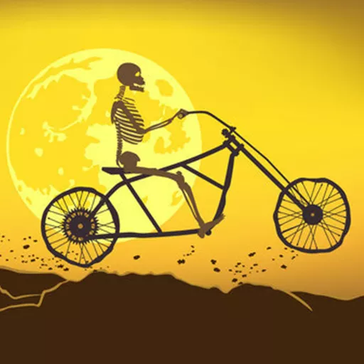 HALLOWEEN WHEELIE BIKE - game thumbnail image