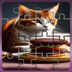 Hamburger Jigsaw Rush - game thumbnail image