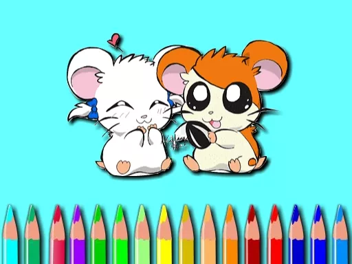 Hamster Coloring Book - game thumbnail image
