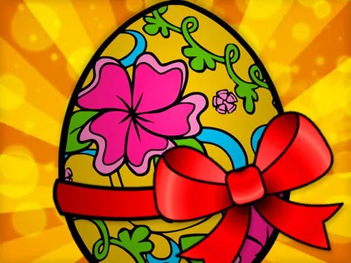Handmade Easter Eggs Coloring Book - game thumbnail image