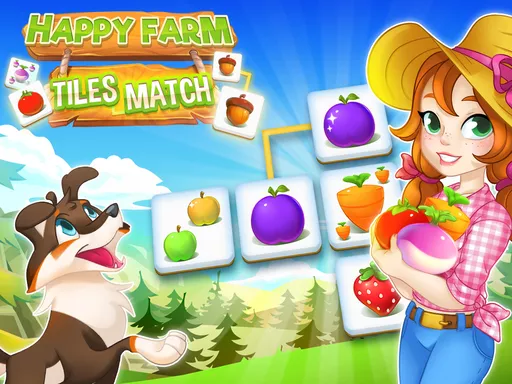 Happy Farm Tiles Match  - game thumbnail image