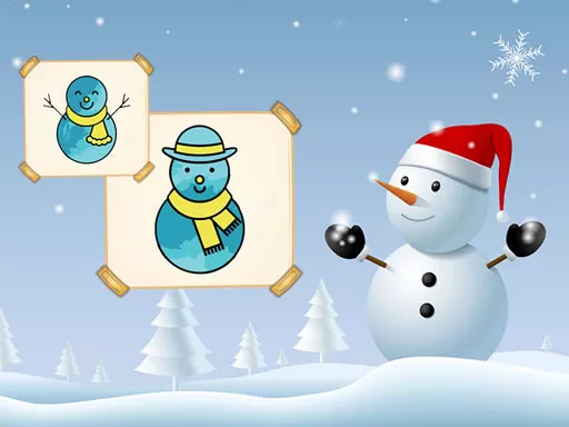 Happy Snowman Coloring - game thumbnail image