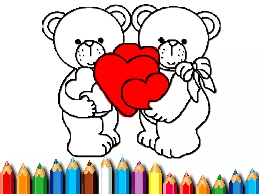 Happy Valentines Day Coloring - game thumbnail image