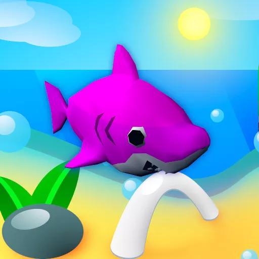 HAPPYSHARKS.IO - game thumbnail image