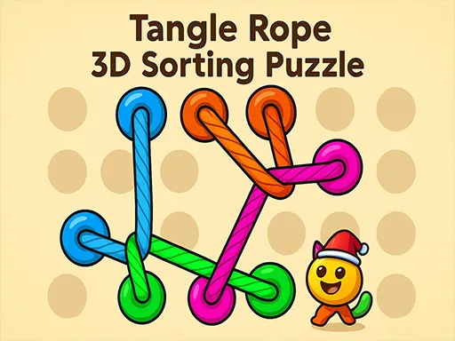 Hazel Tangle Rope 3D: Sorting Puzzle - game thumbnail image