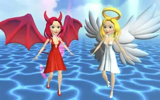 Heaven or Hell?! The choice is yours! - game thumbnail image