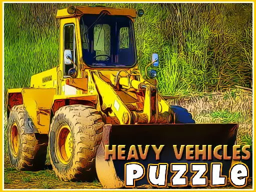 Heavy Vehicles Puzzle - game thumbnail image