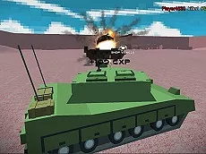 Helicopter And Tank Battle Desert Storm - game thumbnail image