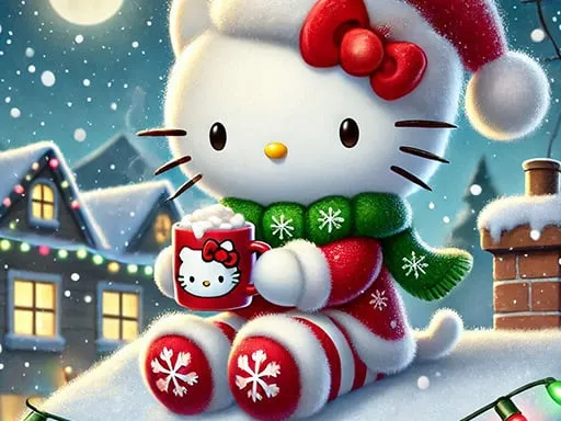 Hello Kitty Christmas Puzzle: Festive Holiday - game thumbnail image