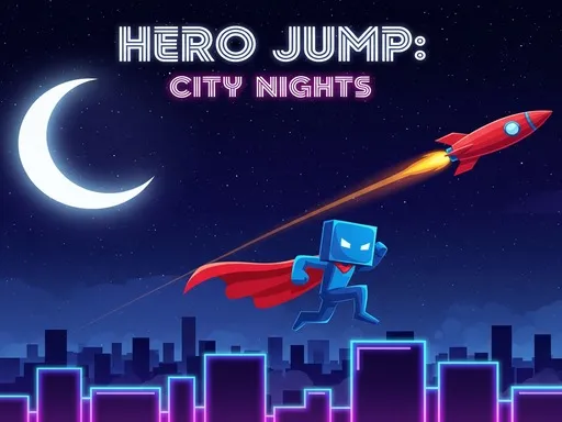 Hero Jump City Nights - game thumbnail image