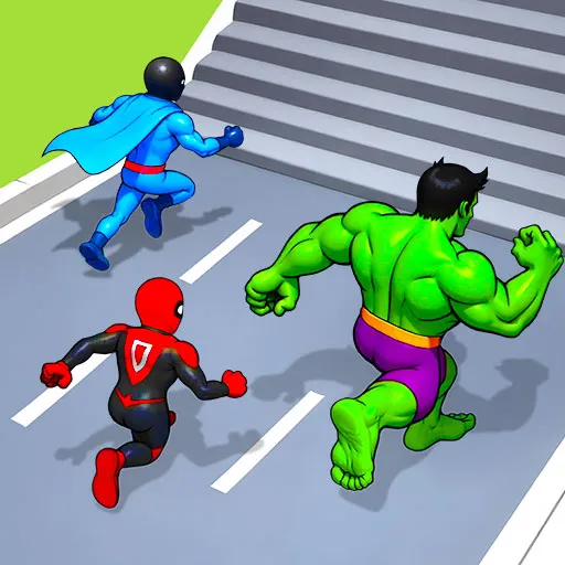 Hero Transform Race game thumbnail image