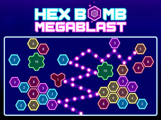 Hex bomb Megablast - game thumbnail image