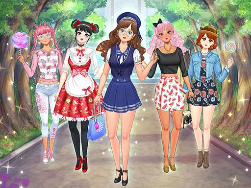 High School Anime Dress Up - game thumbnail image