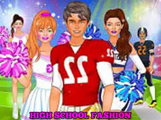 High School Fashion And Makeover-College Team  - game thumbnail image