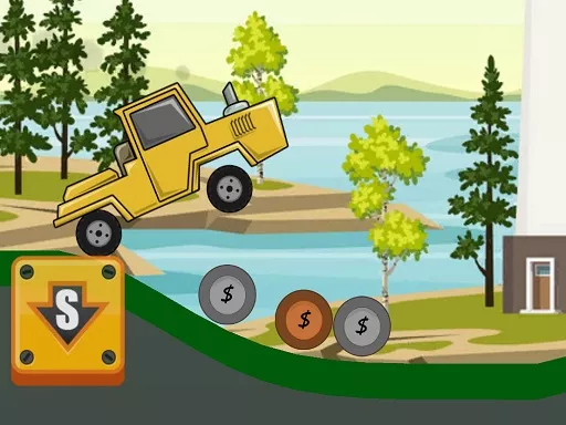 Hill Climb Tractor 2D - game thumbnail image