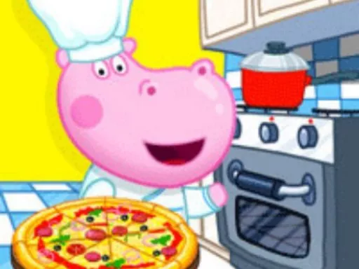 Hippo Pizza Maker - game thumbnail image