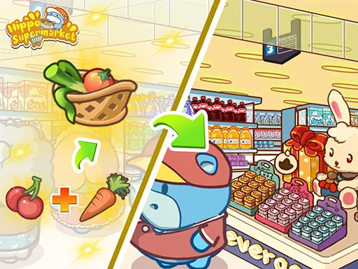 Hippo Supermarket - game thumbnail image