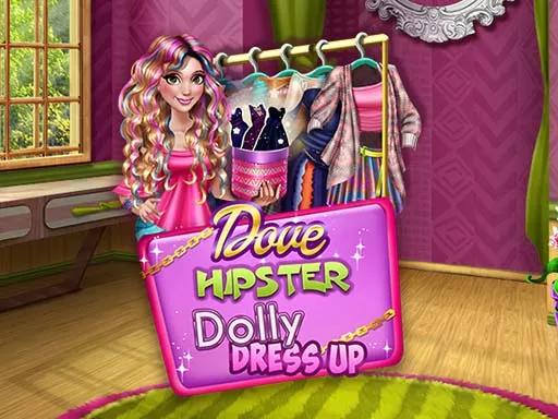 Hipster Dolly Dress Up - game thumbnail image