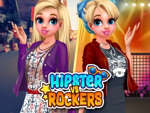 Hipster vs Rockers - game thumbnail image