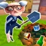 Hole Digger in Russia