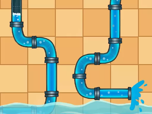 Home Pipe Water Puzzle - game thumbnail image