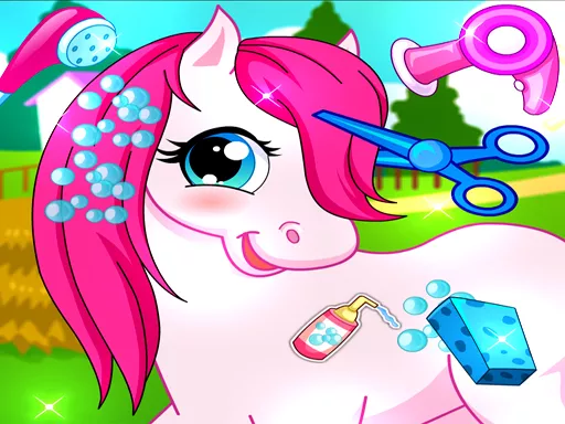 Horse Pet Salon 3D - game thumbnail image