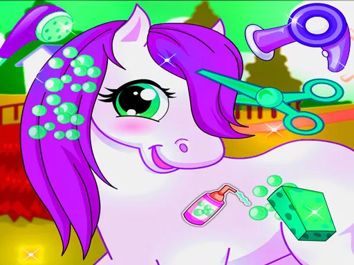 Horse Pet Salon - game thumbnail image