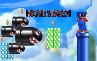 Huggie and Banzai - game thumbnail image