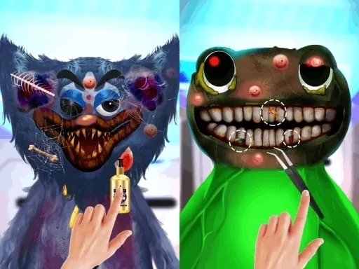 Huggy ASMR Monster Makeover - game thumbnail image