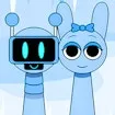 Huggy Mix Sprunki Music Box game thumbnail image