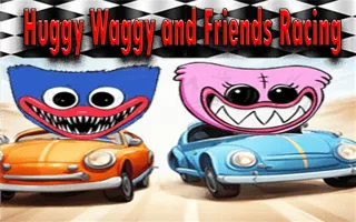 Huggy Waggy and Friends Racing - game thumbnail image