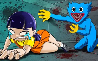 Huggy Wuggy SquidGame 3D - game thumbnail image