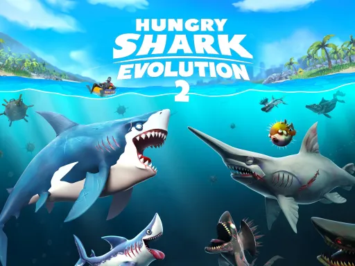 Hungry Shark Evolution 2 game thumbnail image