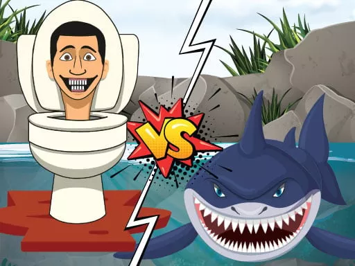 Hungry Shark Vs Skibidi - game thumbnail image