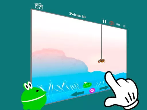 Hunt - feed the frog 2 - game thumbnail image