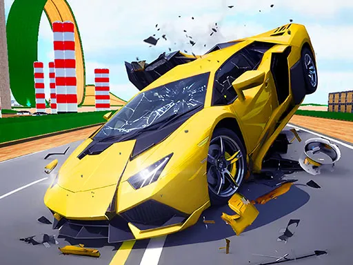 Hyper Cars Ramp Crash - game thumbnail image